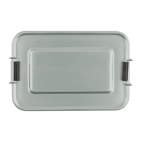 Aluminum lunchbox with closure 3