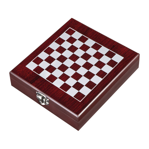 Wine set in wooden box 3