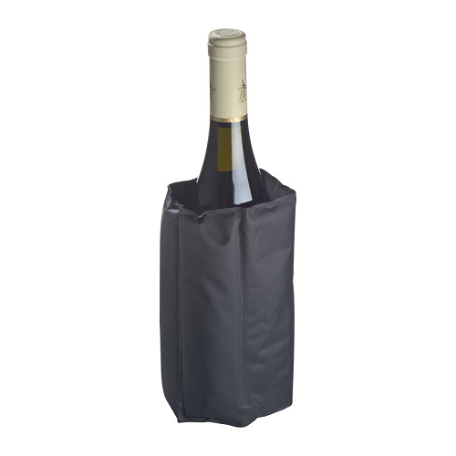 Bottle cooler with cooling pads 2