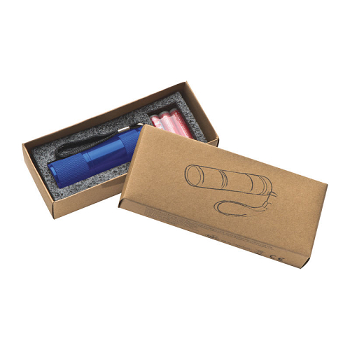 Torch with 3batteries in a box 2