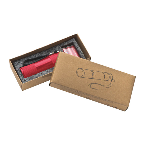Torch with 3batteries in a box 2