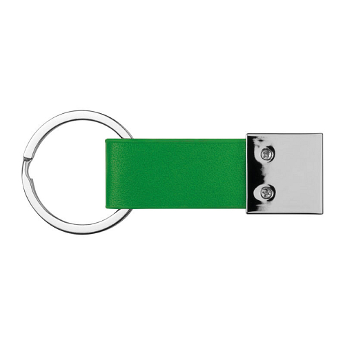 Keychain with leather strap 3