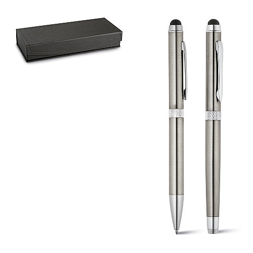 CANNES. Roller pen and ball pen set 1