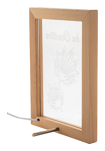 trofeu cu lumina LED, Woodiframe 2