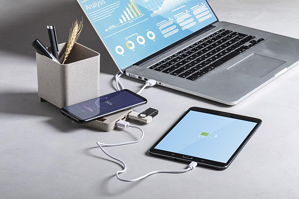suport multifunctional pentru pixuri, Ampdesk 4
