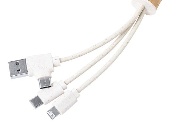 Breloc cu cablu de incarcare USB, Paplen 3