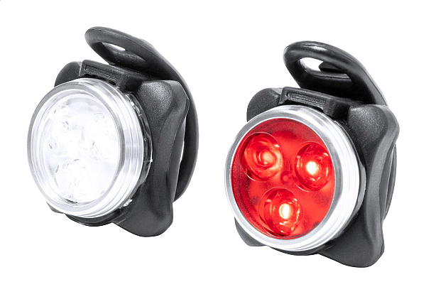 set de lumini reincarcabile pentru bicicleta, Bilux 1
