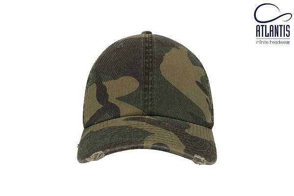 DAD HAT DESTROYED CAMOUFLAGE 2