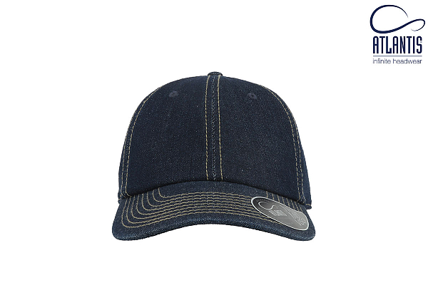 DAD HAT DARK DENIM 2