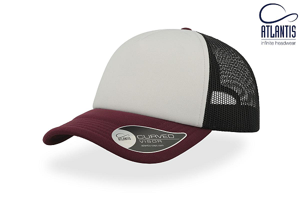 RAPPER WHITE-BLACK-BURGUNDY 1