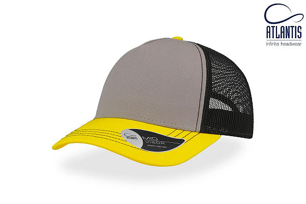 RAPPER CANVAS GREY-BRIGHT YELLOW-BLACK 1