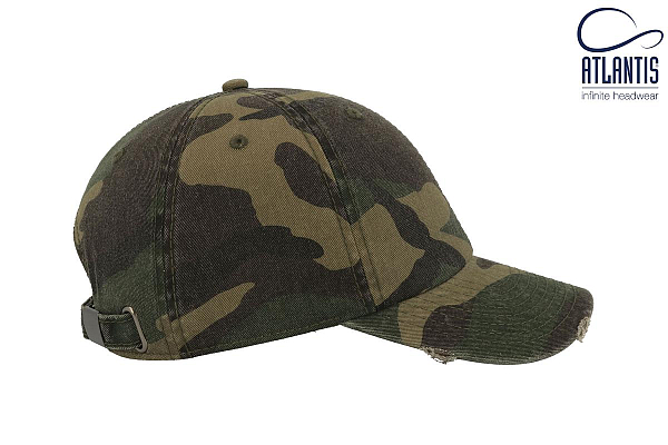 DAD HAT DESTROYED CAMOUFLAGE 3