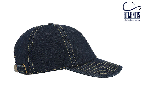 DAD HAT DARK DENIM 3