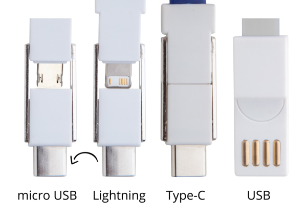 Breloc cablu USB, Hedul 3