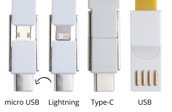 Breloc cablu USB, Hedul 3