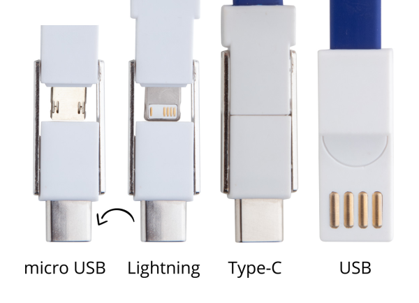 Breloc cablu USB, Hedul 4