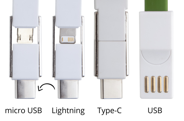 Breloc cablu USB, Hedul 3