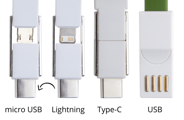 Breloc cablu USB, Hedul 3