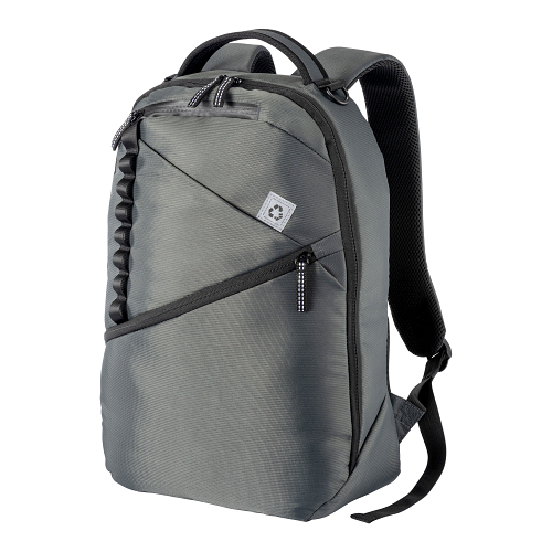 Laptop backpack in recycled pet 1