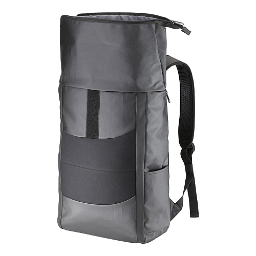 Laptop backpack in polyester with phthalates free pvc coating 3