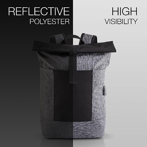 Rucsac Laptop din Poliester Reflectorizant 3