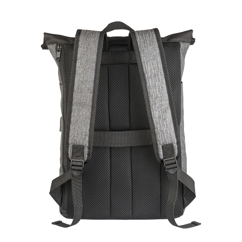 Laptop backpack in reflective polyester 4