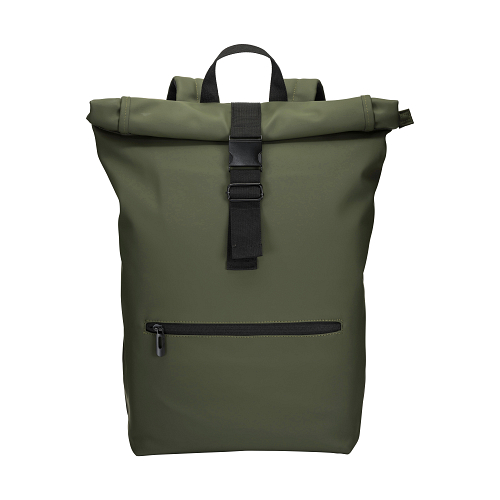 Laptop backpack in soft pu water resistant 2