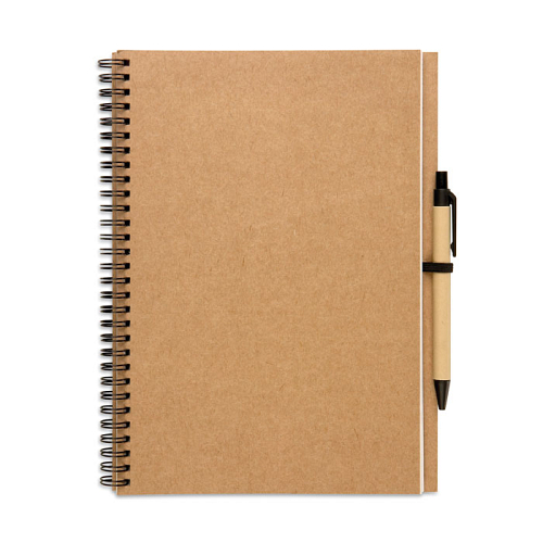 Bloc notes reciclabil si pix 1