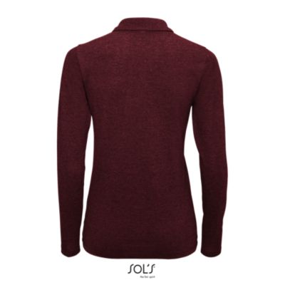 PERFECT LSL WOMEN Heather oxblood L 4