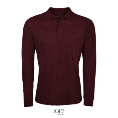 PERFECT LSL MEN Heather oxblood 3XL 3