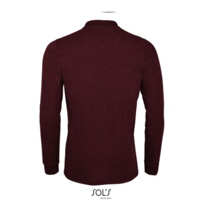 PERFECT LSL MEN Heather oxblood 3XL 4