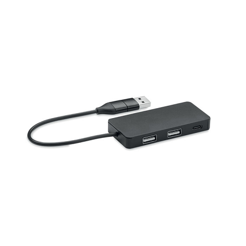 Hub USB cu 3 porturi + cablu 20 1