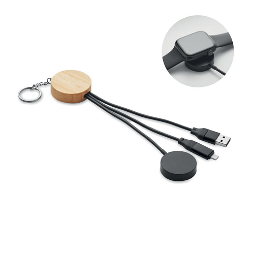 Breloc cu cablu 4 in 1 60W 1