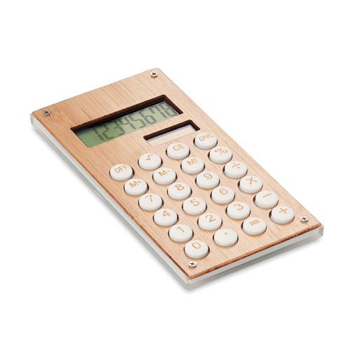 Calculator bambus cu 8 cifre 1