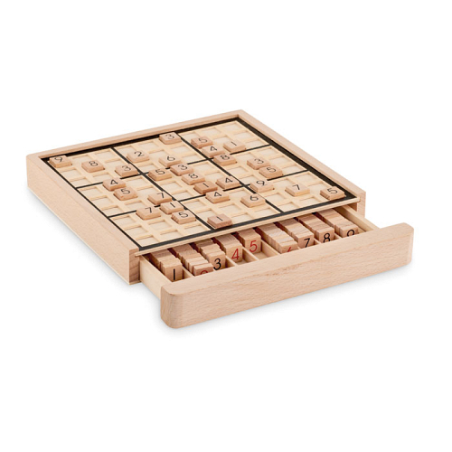 Joc de masa sudoku din lemn 1