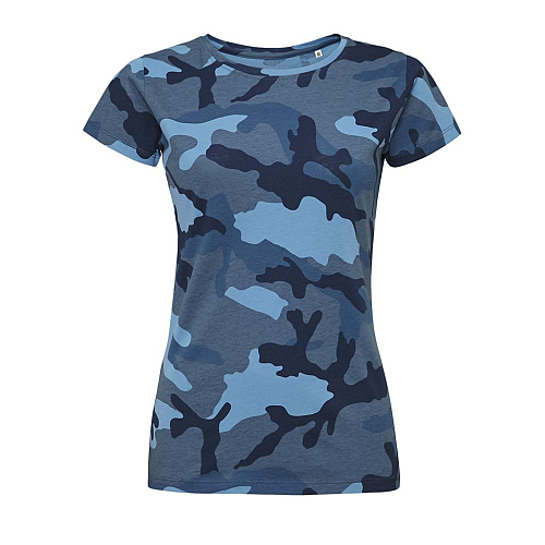 CAMO WOMEN Blue Camo L 2