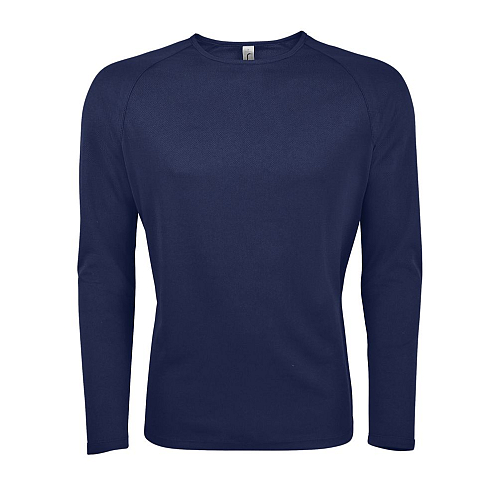 SPORTY LSL MEN French navy 3XL 2