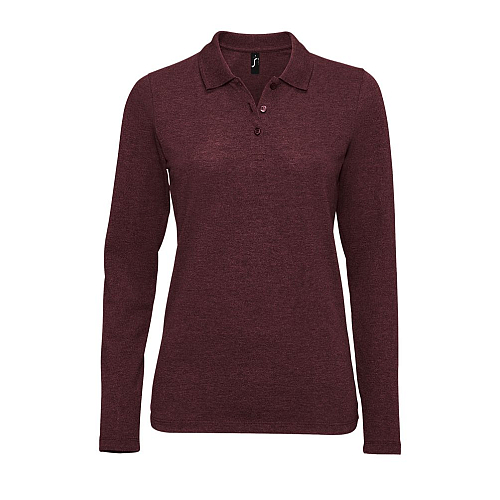 PERFECT LSL WOMEN Heather oxblood XXL 2