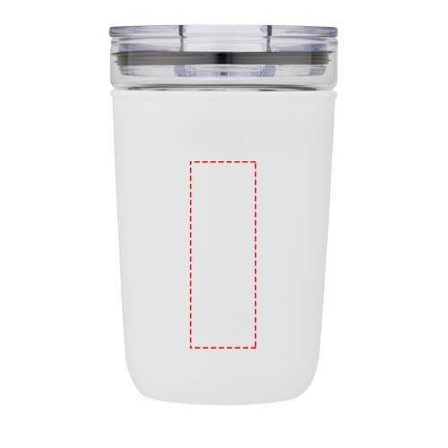 Bello 420 ml glass tumbler with recycled plastic outer wall 4