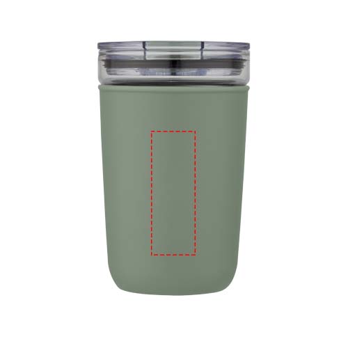 Bello 420 ml glass tumbler with recycled plastic outer wall 4