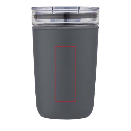 Bello 420 ml glass tumbler with recycled plastic outer wall 4