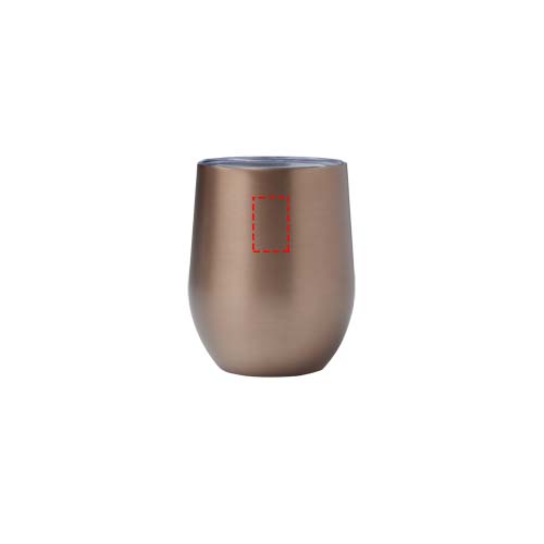 Corzo 350 ml RCS certified recycled stainless steel copper vacuum insulated cup 4