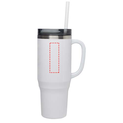 Melbourne 1200 ml RCS certified insulated tumbler with straw 4