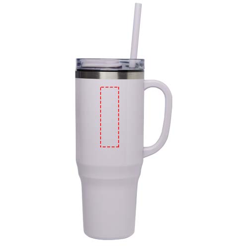 Melbourne 1200 ml RCS certified insulated tumbler with straw 4