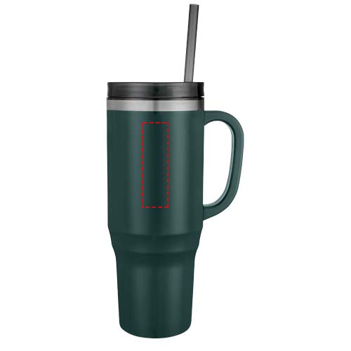 Melbourne 1200 ml RCS certified insulated tumbler with straw 4