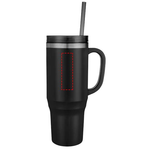 Melbourne 1200 ml RCS certified insulated tumbler with straw 4