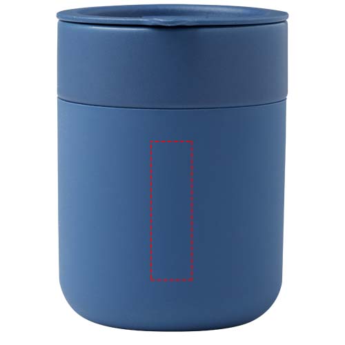 Java 330 ml ceramic tumbler with silicone wrap and plastic lid 4