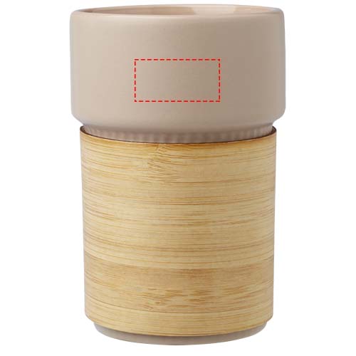 Fika 340 ml tumbler with bamboo sleeve 4
