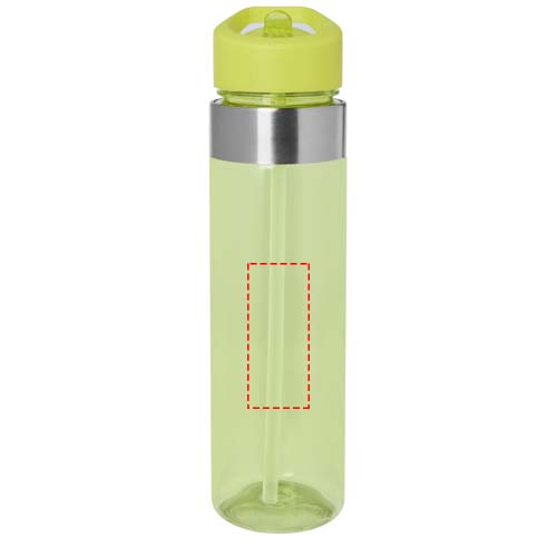 Dylan 650 ml Tritan water bottle with flip spout lid 4