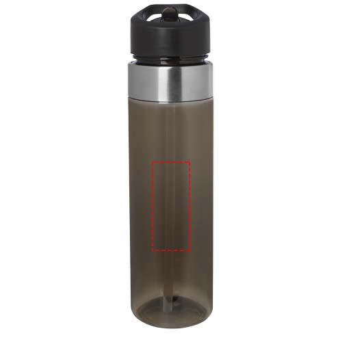 Dylan 650 ml Tritan water bottle with flip spout lid 4